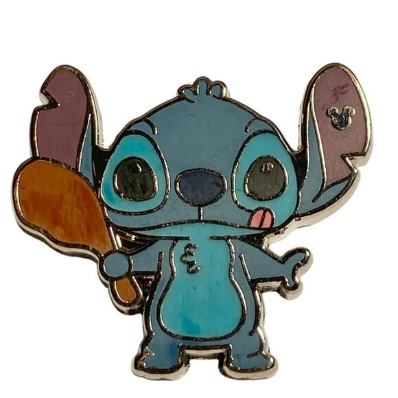 Disney Lilo & Stitch Trading Pin Shanghai Park Turkey Leg Hidden Mickey Snack - Picture 1 of 10